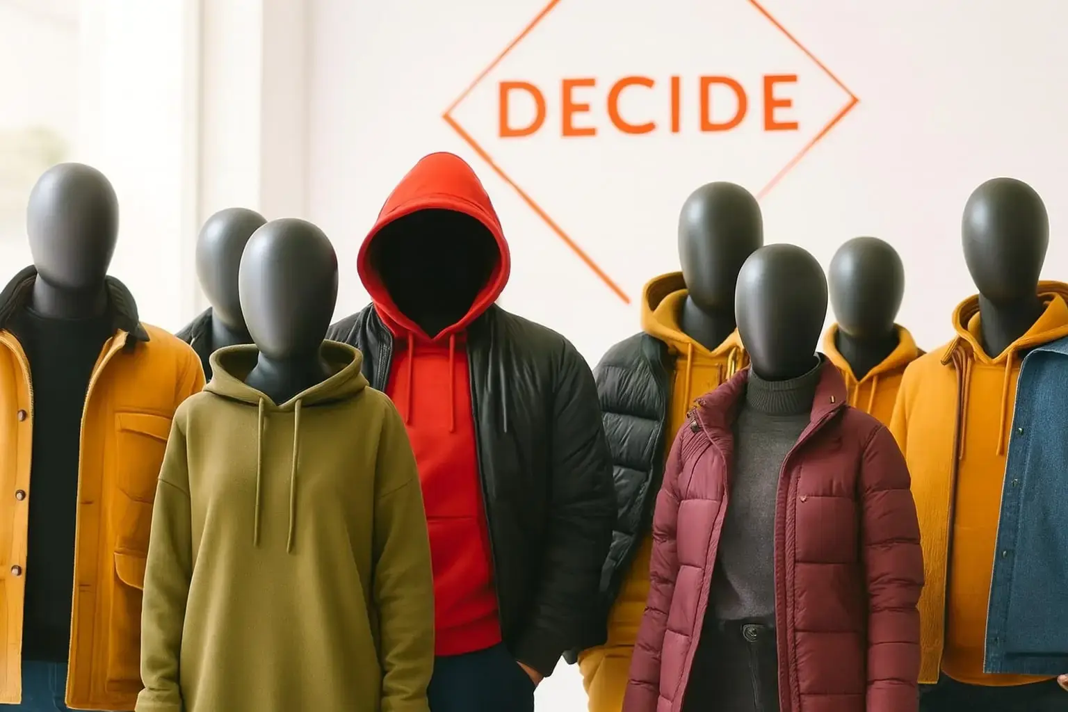 Decide Fashion web sitesinden bir kare