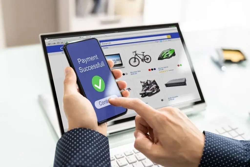 Bir e-ticaret markasının ürün vitrini
